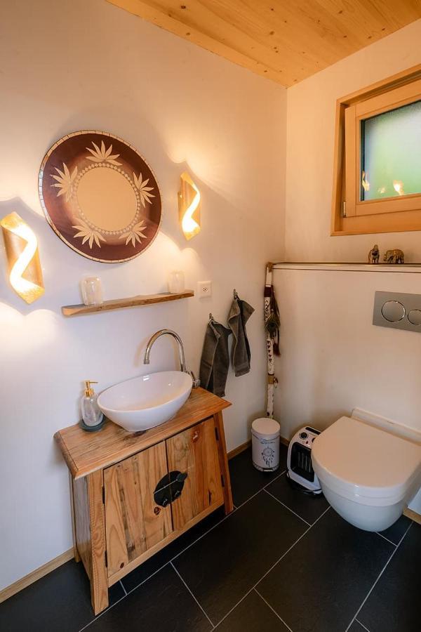 Apartmán Tiny De L'Aigle Villeret Exteriér fotografie