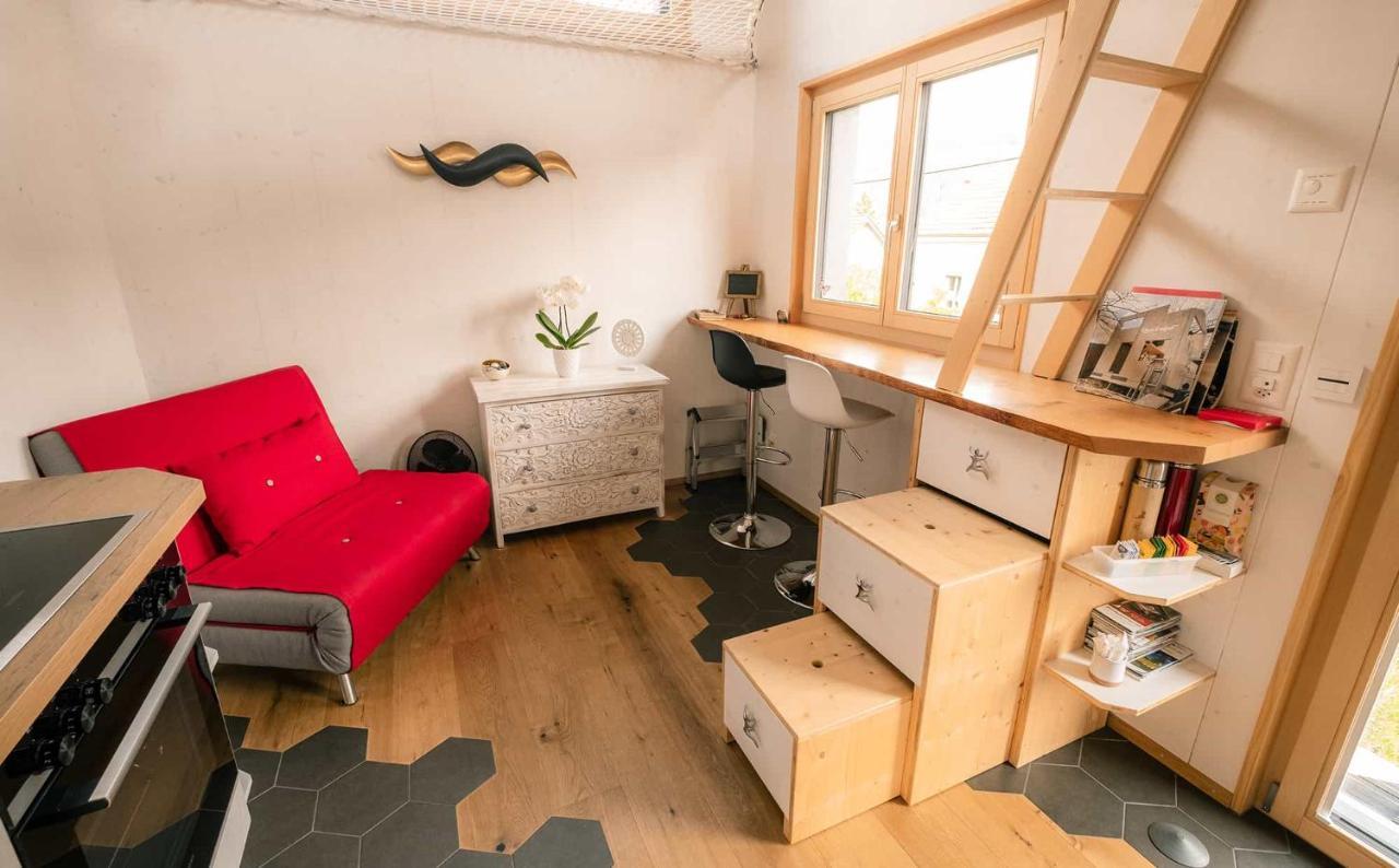 Apartmán Tiny De L'Aigle Villeret Exteriér fotografie