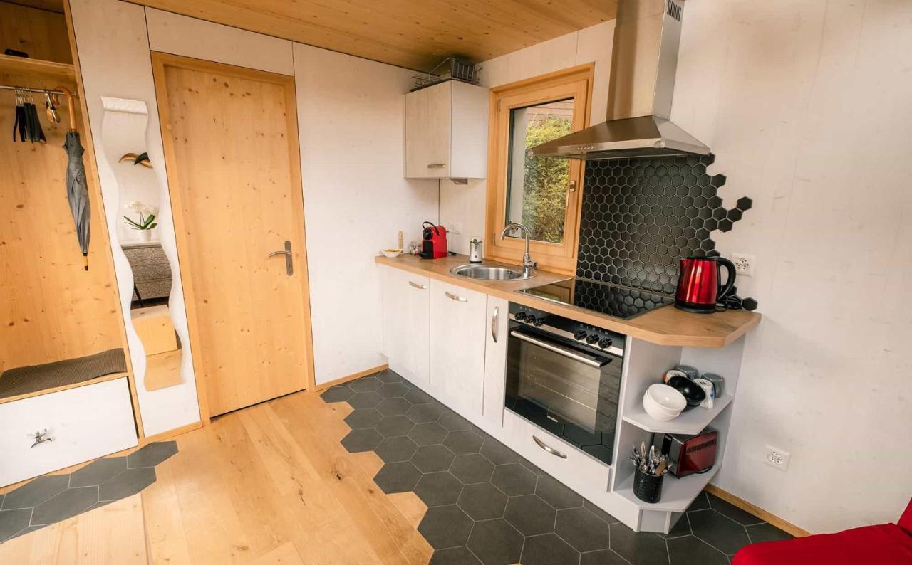 Apartmán Tiny De L'Aigle Villeret Exteriér fotografie
